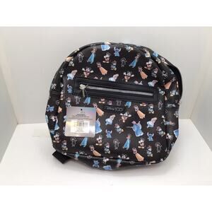 Disney 100th Mini Deluxe Backpack With Front Pocket 10"